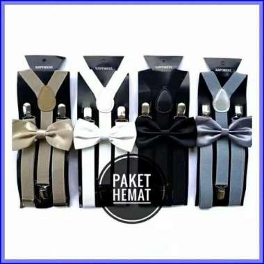 SUSPENDER DEWASA SUSPENDER DAN DASI DEWASA SUSPENDER REMAJA - Beige
