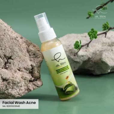 Facial wash acne sabun cuci muka jerawat dR.Hen