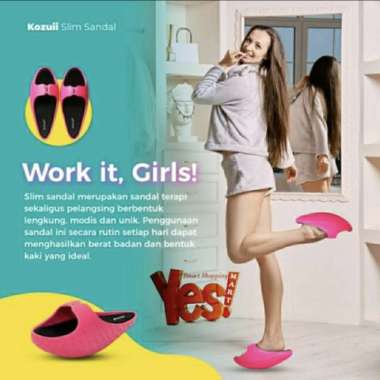 Sendal kozuii terapi prlangsing sandal kozuii healthy body kesehatan M