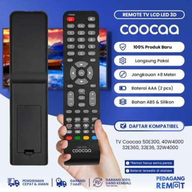 Remot Remote TV Coocaa LCD LED Digital TV Android Smart TV 32E360