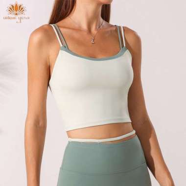 VERISH Sport Bra / Bra Olahrga / Baju Yoga Pilates / Sport Bra Zumba / Baju Senam Olahraga Wanita / 