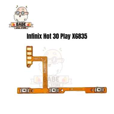 Flexible On Off Infinix Hot 30 Play Nfc Fleksibel Switch Tombol Power Volume