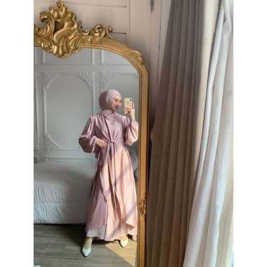 ELENA TUNIK DRESS by TALAOUTFIT | Tunik Sateen | Tunik Satin Kondangan | Baju Tunik Wanita | Dress K