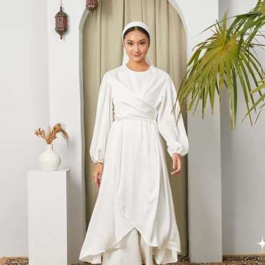 ELENA TUNIK DRESS by TALAOUTFIT | Tunik Sateen | Tunik Satin Kondangan | Baju Tunik Wanita | Dress K