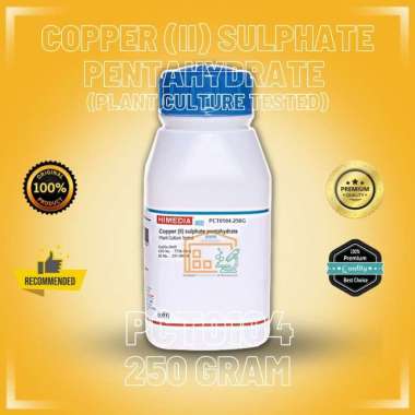 Copper (Ii) Sulphate Pentahydrate | Cuso4.5H2O, Culture Tested, 250 gr