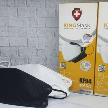 Masker KF94 King Mask 4ply 1box isi 20pcs - Masker KF94 Termurah