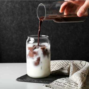 One Two Cups Gelas Kaca Kaleng Glass Borosilicate 550ml
