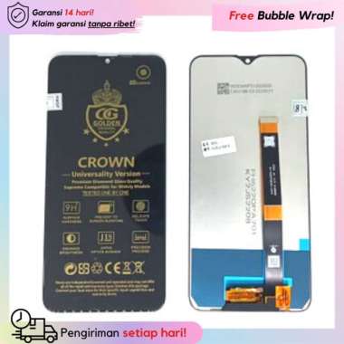 LCD+Touchscreen Oppo A5s / A7/ Realme 3 /3i / A12 Ori Full Set - Hitam - Golden Crown Golden Crown