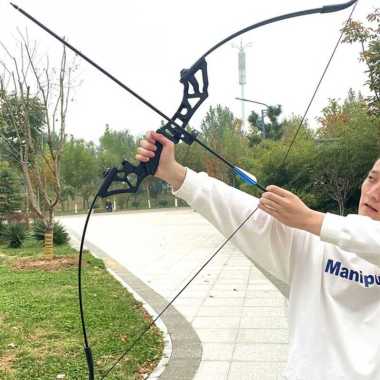 WOSPORT Set Busur Panah Powerfull Strength Archery Bow 40lbs