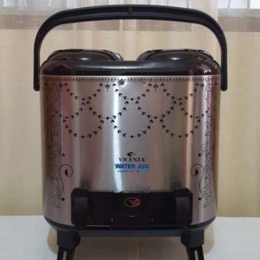 Water Jug Tank Dispenser Teh Kopi Drink Jar Stainless 12 Liter Japan