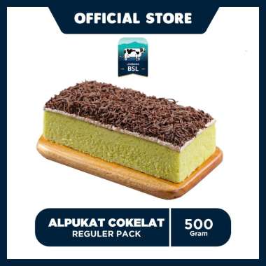 Bolu Susu Lembang Alpukat Cokelat - Reguler Pack (500gr)