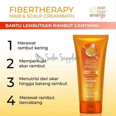 Makarizo Hair Energy Hair Scalp Creambath 200ml ROYAL JELLY