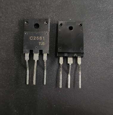 Transistor C2581 Silicon NPN 10A 200V 100W Audio Power DC-DC Converter