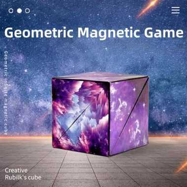 TAOKEY Magic Cube Magnetic Game Geometric Rubik Puzzle 3D
