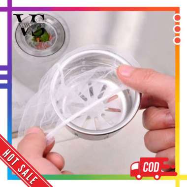 Kain Jaring Jala Saringan Air Wastafel Dapur Anti Mampet / Saringan Wastafel Cuci Piring Kantong Kai