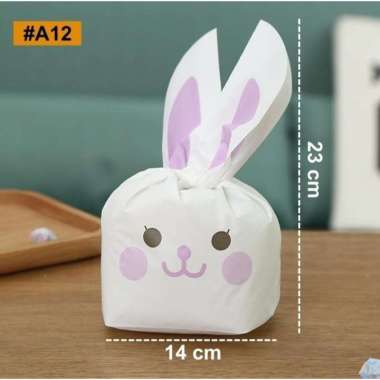 aiGooTan - (ISI 10) GOODIE BAG IKAT 14x23 - Plastik Kemasan Ultah Hampers Tas Snack Bingkisan Birthd