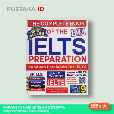 Best Seller The Complete Book of the IELTS Preparation - Edisi Revisi