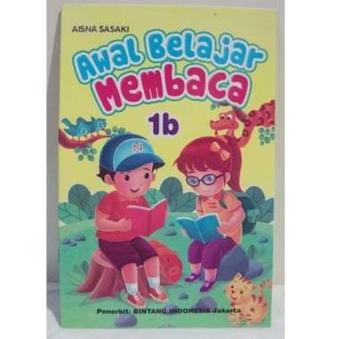 Buku ANak Paud/Tk Awal Belajar Membaca 1A 1B (Tk Polos BI) Awl Blj Mebaca1b