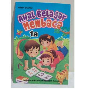 Buku ANak Paud/Tk Awal Belajar Membaca 1A 1B (Tk Polos BI) Awl Blj Membaca1a