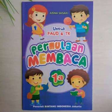 Buku Permulaan Membaca untuk Anak TK/paud 1a (BI)
