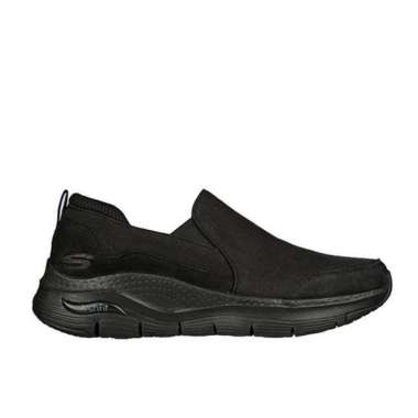 Sepatu Slip On Pria Skechers Arch Fit Leverich Black Original 41