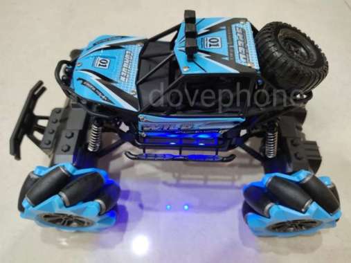 REMOTE CONTROL RC XBAOTEC LATERAL SENSOR INDUCTION OFFROAD DRIFT 1:16 BAWAAN+CADANGAN BIRU LAMPU