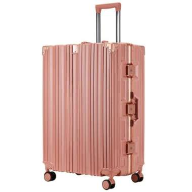 Koper size cabin 20-22 inch yamazaki POLYCARBONITE anti pecah suitcase - fanta pink, 20 inch cabin 2
