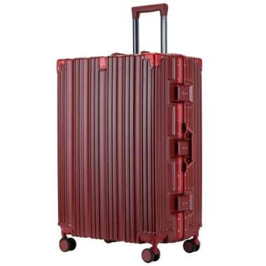 Koper size cabin 20-22 inch yamazaki POLYCARBONITE anti pecah suitcase - fanta pink, 20 inch cabin 2
