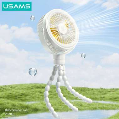 USAMS ZB289 Kipas Angin Portable Bayi & Stroller