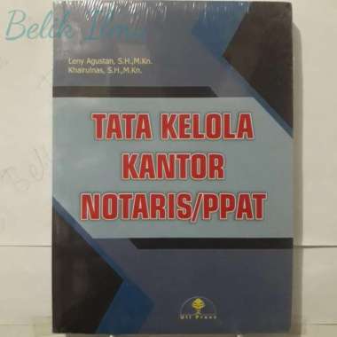 Buku Tata Kelola Kantor Notaris/PPAT