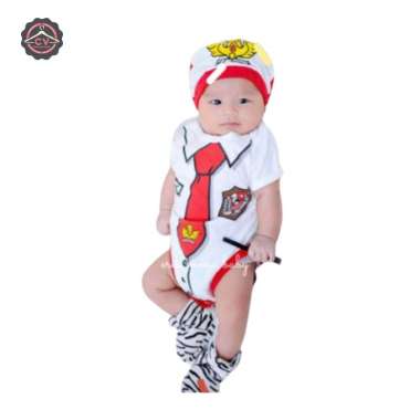 Jumper Bayi Lucu Karakter Kostum Bayi Terlaris New Baju Karakter Bayi Anak Lucu Ukuran 1 (0-3 Bln) S