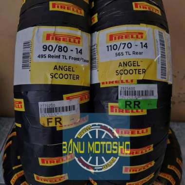 Paket Pirelli Angel Scooter Uk 90/80-14 & 110/70-14