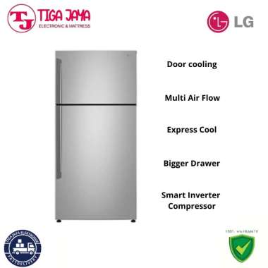 LG GNC702HFCL LG KULKAS 2 PINTU BESAR 506 L GN-C702HFCL LG GN C702HFCL