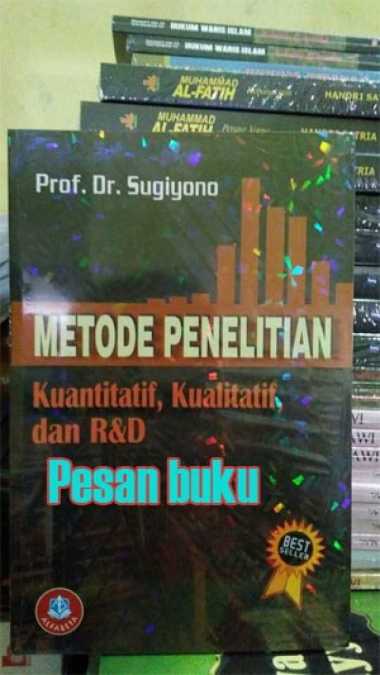 Buku Metode Penelitian Kuantitatif, Kualitatif, dan R&D - Sugiyono Multivariasi Multicolor