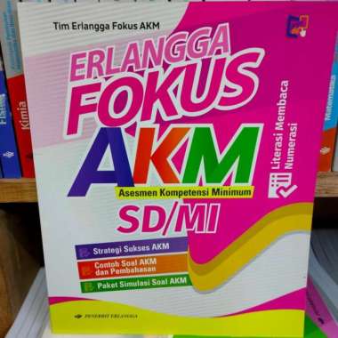 Erlangga Fokus AKM SD Multivariasi Multicolor