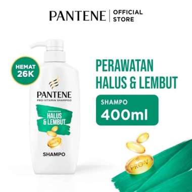 Promo Harga Pantene Shampoo Silky Smooth Care 400 ml - Blibli