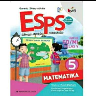 ESPS Matematika SD Kelas 5 - Erlangga Multivariasi Multicolor
