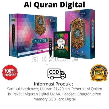 Al Quran AlFatih Talking Pen (Al Quran AlFatih Digital Pen) Multivariasi Multicolor