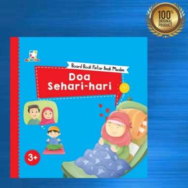 Buku Anak Board Book Pintar Anak Muslim - Doa Sehari Hari Multivariasi Multicolor