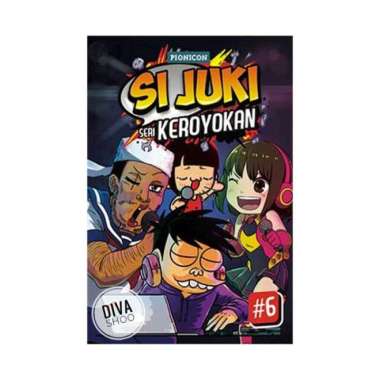 Komik Si Juki seri Keroyokan 6 Multivariasi Multicolor