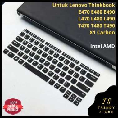 Keyboard Protecor Cover Lenovo Thinkpad T14 X14 X1 Carbon L490 E490 Putih