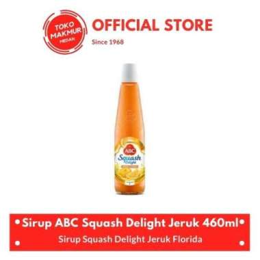 Promo Harga ABC Syrup Squash Delight Jeruk Florida 460 ml - Blibli