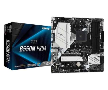 Motherboard Asrock B550M Pro4 Gaming Amd