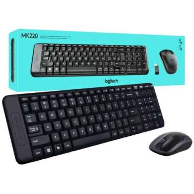 KEYBOARD MOUSE LOGITECH MK220 WIRELESS