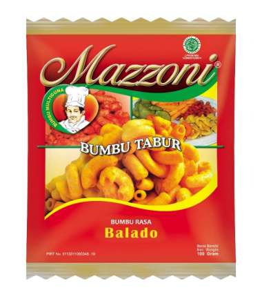 Mazzoni Bumbu Tabur Balado 100 Gram