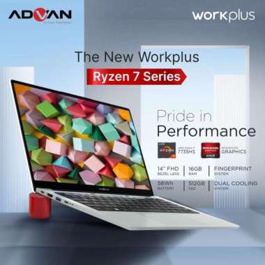 ADVAN WORKPLUS R7 R7 7735HS 16GB 512 W11 14"FHD