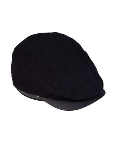 Topi Flat Cap Fullhardy TP 7092 Hitam