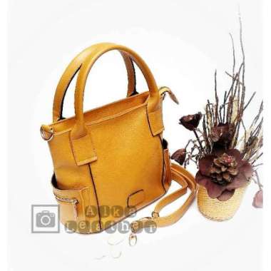 NZS Tas Kulit Tas Selempang Tas Wanita Tas Garut Slingbag besar Hijau