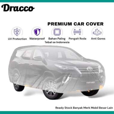 Sarung mobil fortuner pajero alphard transparan premium car cover mobil bonus tas simpan ALPHARD