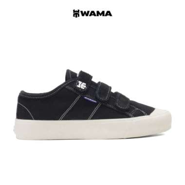 Vision Low Velcro 36 - 44 | Sepatu Pria Wanita Sneakers Casual Cewek Cowok Vulcanized Top Lokal Bran